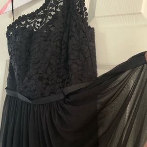 Black David’s Bridal Bridesmaid Dress
